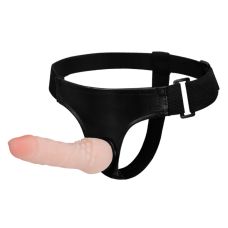Страпон на трусиках реалистичный телесный BAILE Ultra Cyberskin Penis