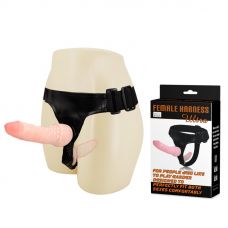 Крепежные трусики-стапон с вагинальной пробкой Female Harness Ultra BW-022020