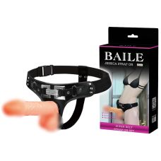 Ремінний страпон реалістичний для жінок тілесного кольору LYBAILE BAILE Jessica