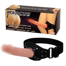 Страпон з ремінною фіксацією на ногу MARCUS