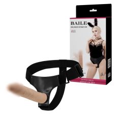 Страпон реалістичний гнучкий з регульованим розміром трусиків Baile 21,5 см