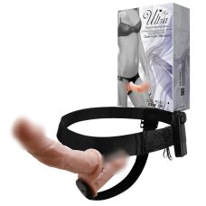 Страпон на поясе с вибрацией с 2-мя вибромоторами ULTRA PASSIONATE HARNESS STRAP-ON