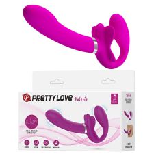 Вібрострапон без ременя фіолетовий Pretty Love Valerie
