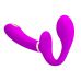 Вібрострапон безременної рожевого кольору з пультом ДК Pretty Love Thunderbird