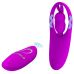 Виброяйцо зайчик с пультом ДУ фиолетового цвета Pretty Love Wild Rabbit