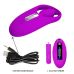 Виброяйцо зайчик с пультом ДУ фиолетового цвета Pretty Love Wild Rabbit