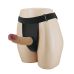 Фалопротез на ременях реалістичний на присосці порожнистий тілесний LYBAILE PRETTY LOVE Houston