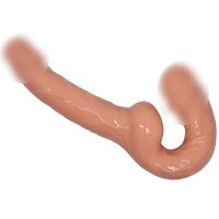 Безременной двухсторонний страпон реалистик со стимуляцией зон G и P телесный BAILE