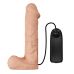 Ремінний вібрострапон реалістичний тілесного кольору з чорними трусиками та пультом ДК Lybaile Ultra Passionate Harness Strap On RealDeal довжина 260 мм