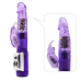Вибратор с отростком для клитора фиолетового цвета LYBAILE Persian Elite
