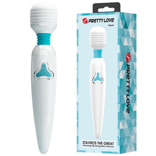 Вібратор-мікрофон білий Lybaile PRETTY LOVE Cloud 7 режимів