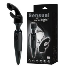 Вібромасажер для клітора SENSUAL MASSAGER зі змінною насадкою BW-055011