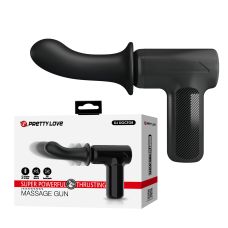 Вібратор пістолет для точки G чорний Lybaile Dj Doctor Massage Gun