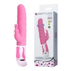 Вібратор-ротатор для точки джі зі стимуляцією клітора Pretty Love Steven 