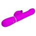 Вібратор Пульсатор із ротацією вагінальний з відростком для клітора фіолетового кольору Lybaile Pretty Love Falin Twinkled Tenderness