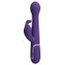 Вибратор Пульсатор с отростком для клитора фиолетового цвета Lybaile Pretty Love Dejon 