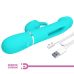 Вібратор вагінальний із стимулятором клітора зеленого кольору Lybaile Pretty Love Kampas Rabbit 3 in 1 Вібратор вагінальний із стимулятором клітора зеленого кольору Lybaile Pretty Love Kampas Rabbit 3 in 1