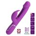 Вибратор 3 в 1 для стимуляции точки G и клитора с отростком язычком фиолетового цвета Lybaile Pretty Love Kampas Rabbit Вибратор 3 в 1 для стимуляции точки G и клитора с отростком язычком фиолетового цвета Lybaile Pretty Love Kampas Rabbit