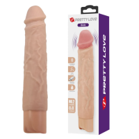 Вибратор реалистик телесный LYBAILE Pretty Love Osric Realistic Vibrating Dildo