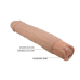 Вибратор реалистик телесный LYBAILE Pretty Love Osric Realistic Vibrating Dildo