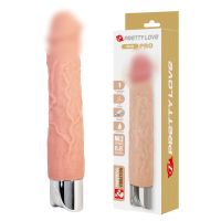 Вібратор реалістичний гелевий LYBAILE Pretty Love Osric Pro Realistic Vibrating Dildo