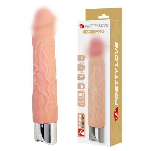 Вібратор реалістичний гелевий LYBAILE Pretty Love Osric Pro Realistic Vibrating Dildo
