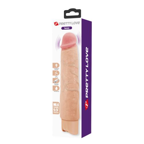 Вибратор реалистик телесный Lybaile Pretty Love Soren Realistic Vibrating Dildo