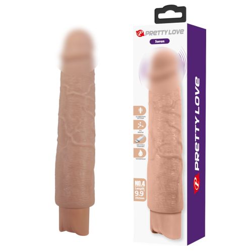 Вибратор реалистик телесный Lybaile Pretty Love Soren Realistic Vibrating Dildo