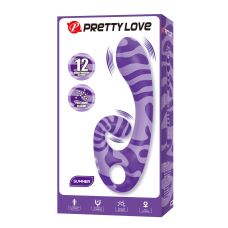 Вібратор-кролик фіолетовий LYBAILE Pretty Love Sumner Sexual Fantasy