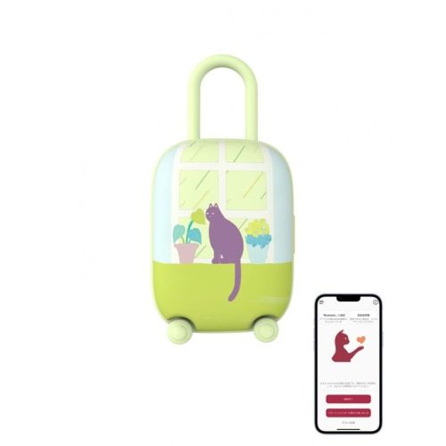 Подвійний смарт вібратор Віброяйце та Вакуумний стимулятор для клітора 2в1 у зарядному кейсі зелений BeYourLover Magic Suitcase