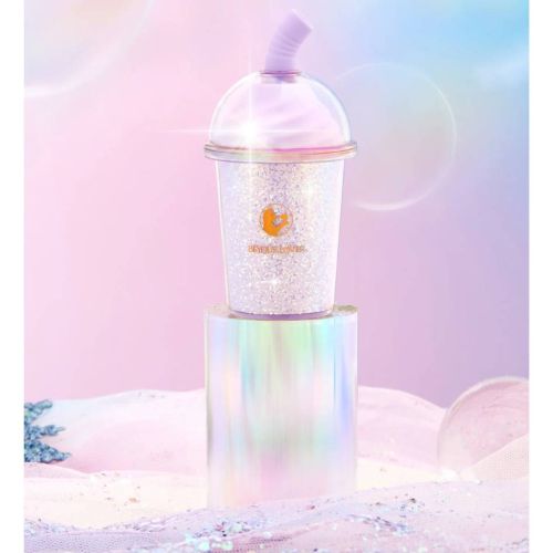 Смарт вакуумний стимулятор у формі стаканчика для коктейлю з ліловим трубочкою BeYourLover Joy Cup