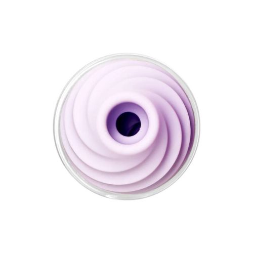 Смарт вакуумний стимулятор в форме стаканчика для коктейля с трубочкой голубой BeYourLover Joy Cup 