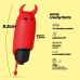 Мини-вибратор вибропуля с насадкой красного цвета Crushios O-Pet Devil 