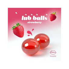 Збудливі рідкі кульки зі смаком полуниці Crushious 2 штуки по 3 грами