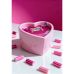 Масажна свічка у формі серця з ароматом жуйки Candy Bubble Gum 70 мл