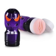 Вагіна мастурбатор для чоловіків із ребристим тунелем тілесного кольору CANWIN New Dult Concept Vagina