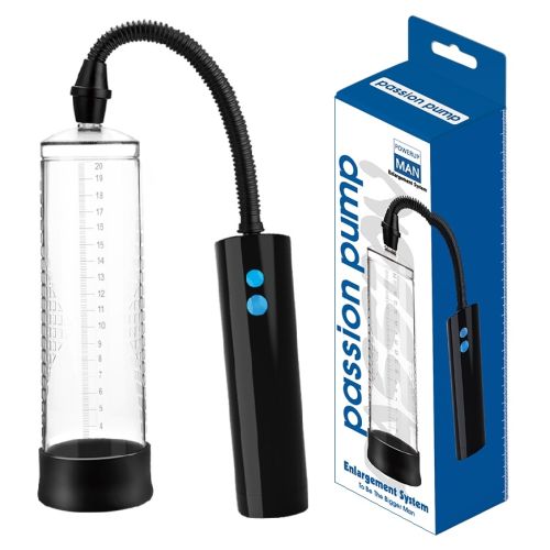 Автоматическая вакуумная помпа с зарядкой от USB прозрачная CANWIN Passion Pump