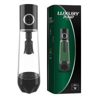 Водонепроницаемая автоматическая вакуумная помпа с зарядкой от USB прозрачного цвета  CANWIN Luxury Pump P460AU