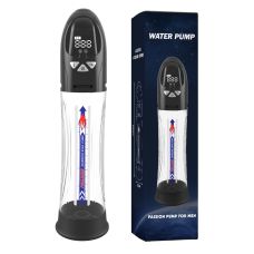 Водонепроницаемая автоматическая вакуумная помпа для члена с зарядкой от USB прозрачная CANWIN Water Pump LCD