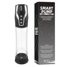 Автоматическая водонепроницаемая вакуумная помпа с голосовым управлением и зарядкой от USB прозрачного цвета CANWIN Passion Smart Pump P480AU