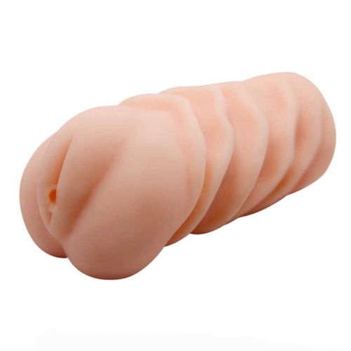 Мастурбатор вагина из киберкожи светло-бежевая Baile Crazy Bull Isabel 