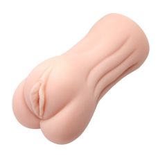 Мастурбатор вагіна реалістична бежевого кольору Crazy Bull Manga довжина 140 мм