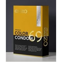 Цветные латексные универсальные презервативы EGZO Color №3 ЕГЗО