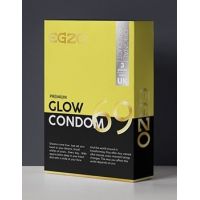 Светящиеся презервативы универсального размера EGZO Glow №3 ЕГЗО