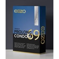 Пролонгирующие презервативы в силиконовой смазке EGZO Prolong №3 ЕГЗО