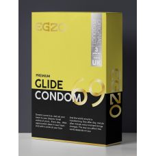 Презервативы в обильной смазке EGZO Glide №3