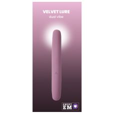 Двойной вагинальный вибратор лиловый Sweet Em DAISY 10 режимов 