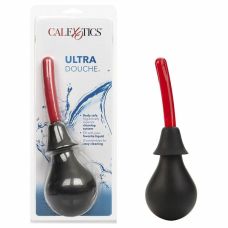 Анальний душ чорний з червоним носиком Ultra Douche California Exotic