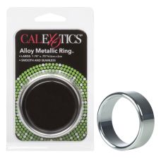 Фиксатор для члена металлический серебристого цвета California еxotic novelties Alloy metallic ring