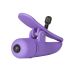 Зажимы на соски с вибрацией фиолетового цвета California Exotic Novelties
